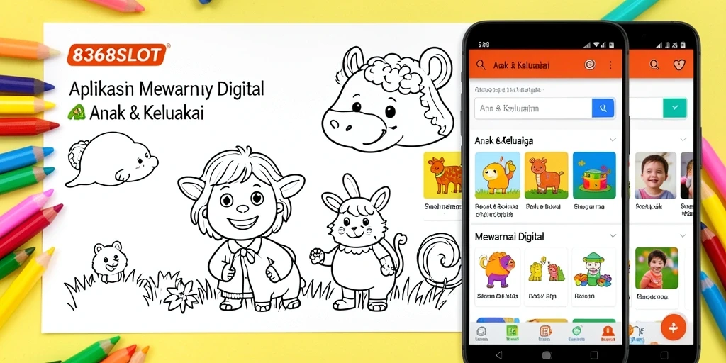 Tampilan antarmuka 8368SLOT yang menarik untuk mewarnai digital.